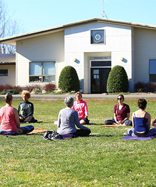 Yoga Studio & Meditation Lawn