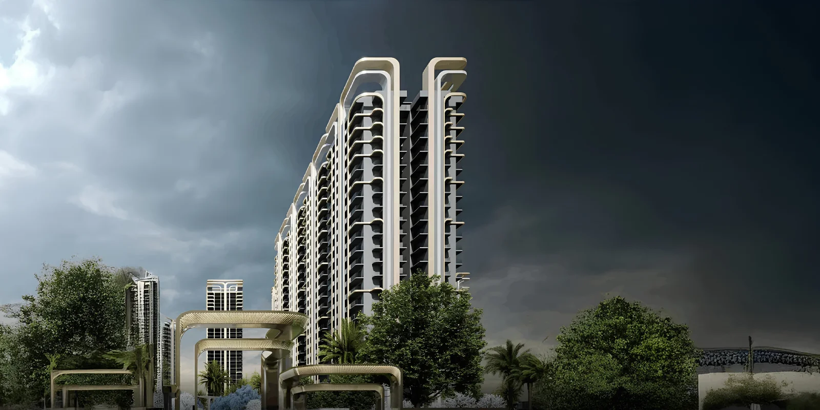 M3M Forestia West at GIC luxury interior and exterior perspective 1 in Imt Manesar,m-9 Gurugram