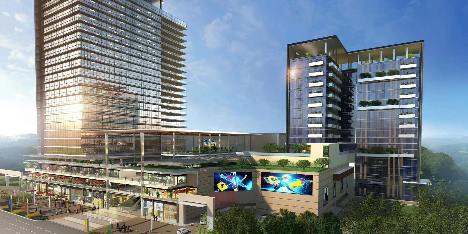 M3M Loft at GIC luxury interior and exterior perspective 1 in Imt Manesar,m-9 Gurugram