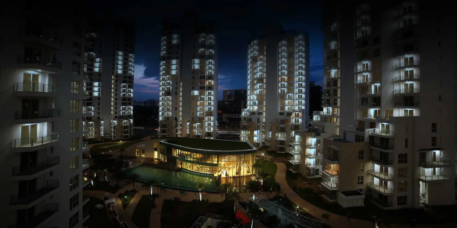 M3M Merlin luxury interior and exterior perspective 1 in Sector 67 Gurugram