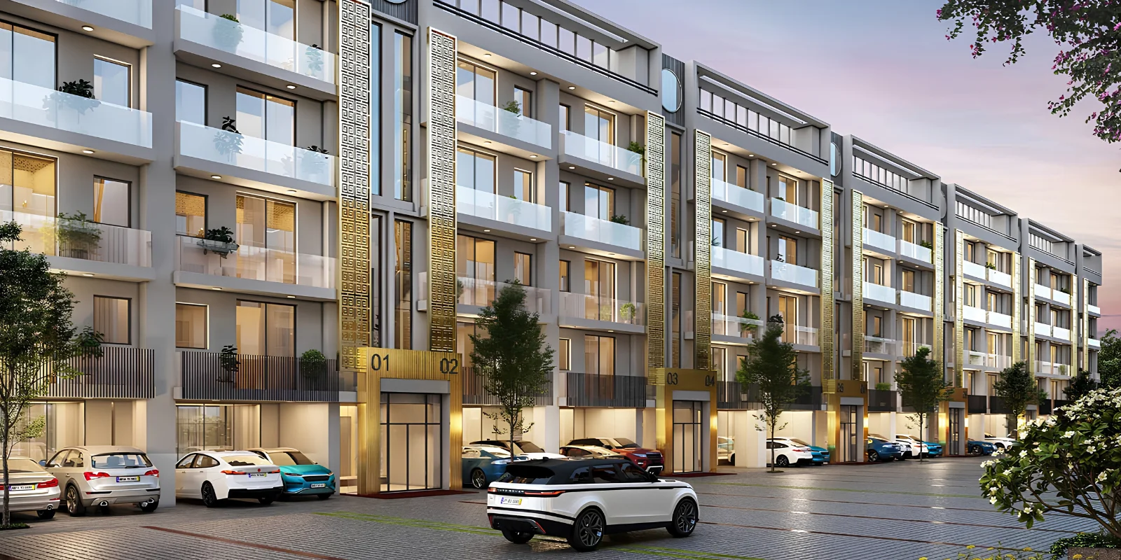 Smartworld Gems luxury interior and exterior perspective 1 in Sector 89 Gurugram